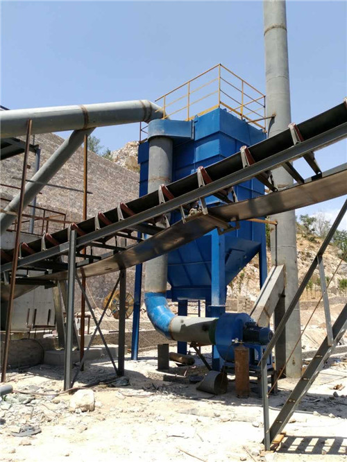 溧陽金牛礦山除塵設備現場安裝